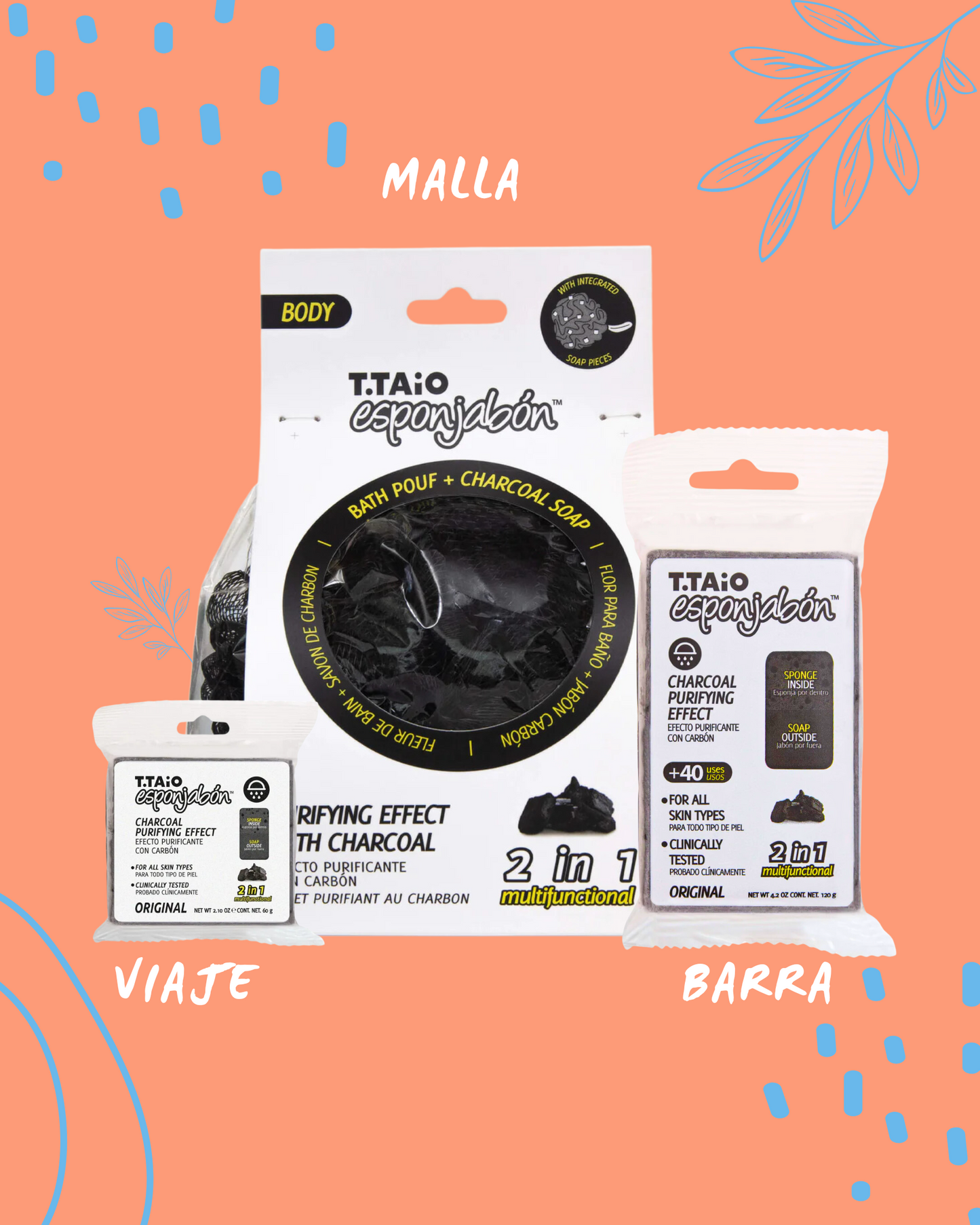 PACK ESPONJABON PURIFICANTE - CARBÓN