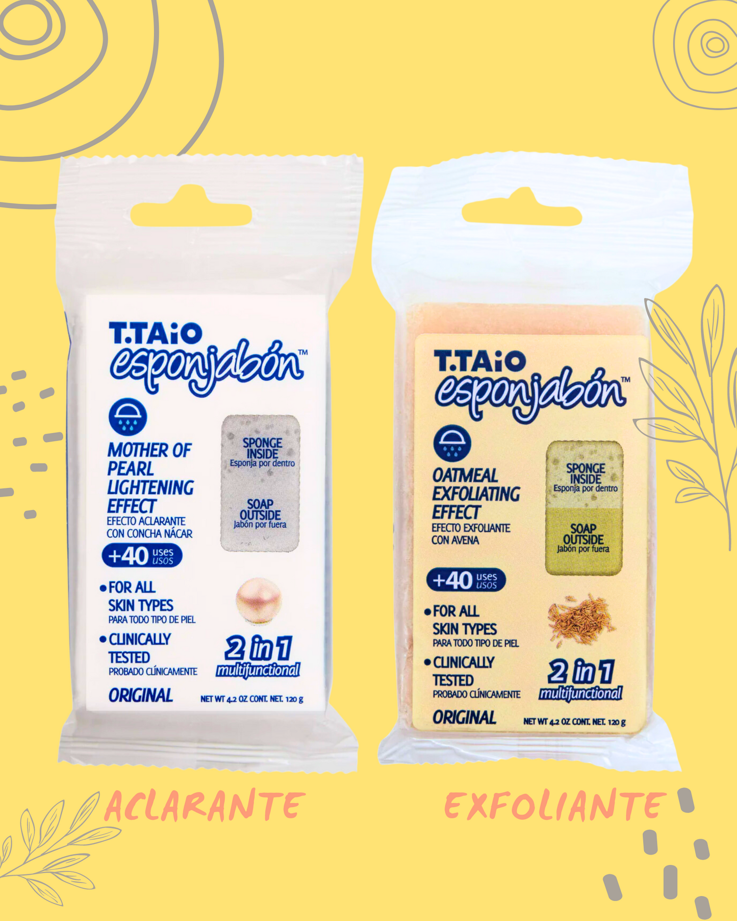 PACK ACLARANTE + EXFOLIANTE