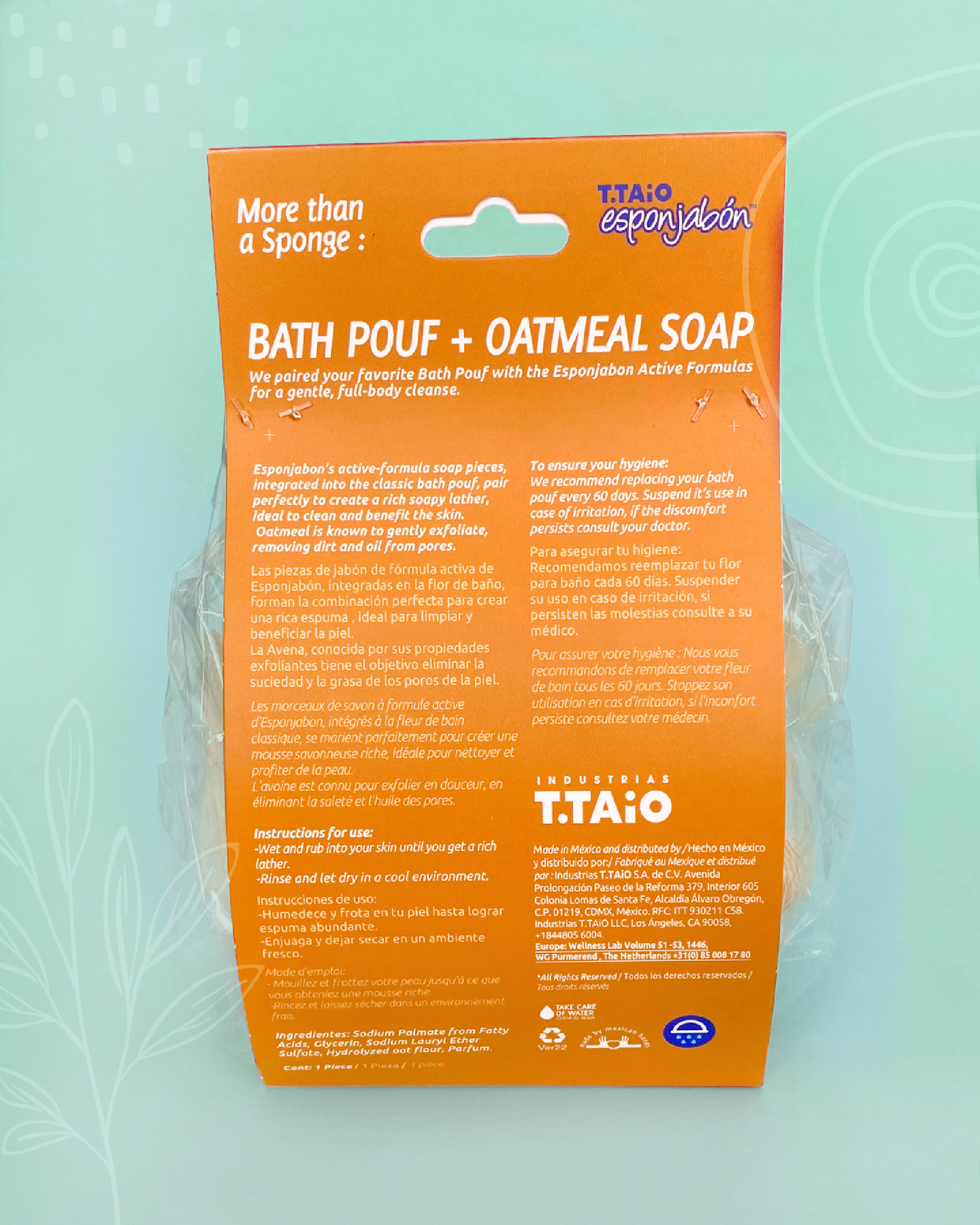 ESPONJABON EXFOLIANTE - AVENA
