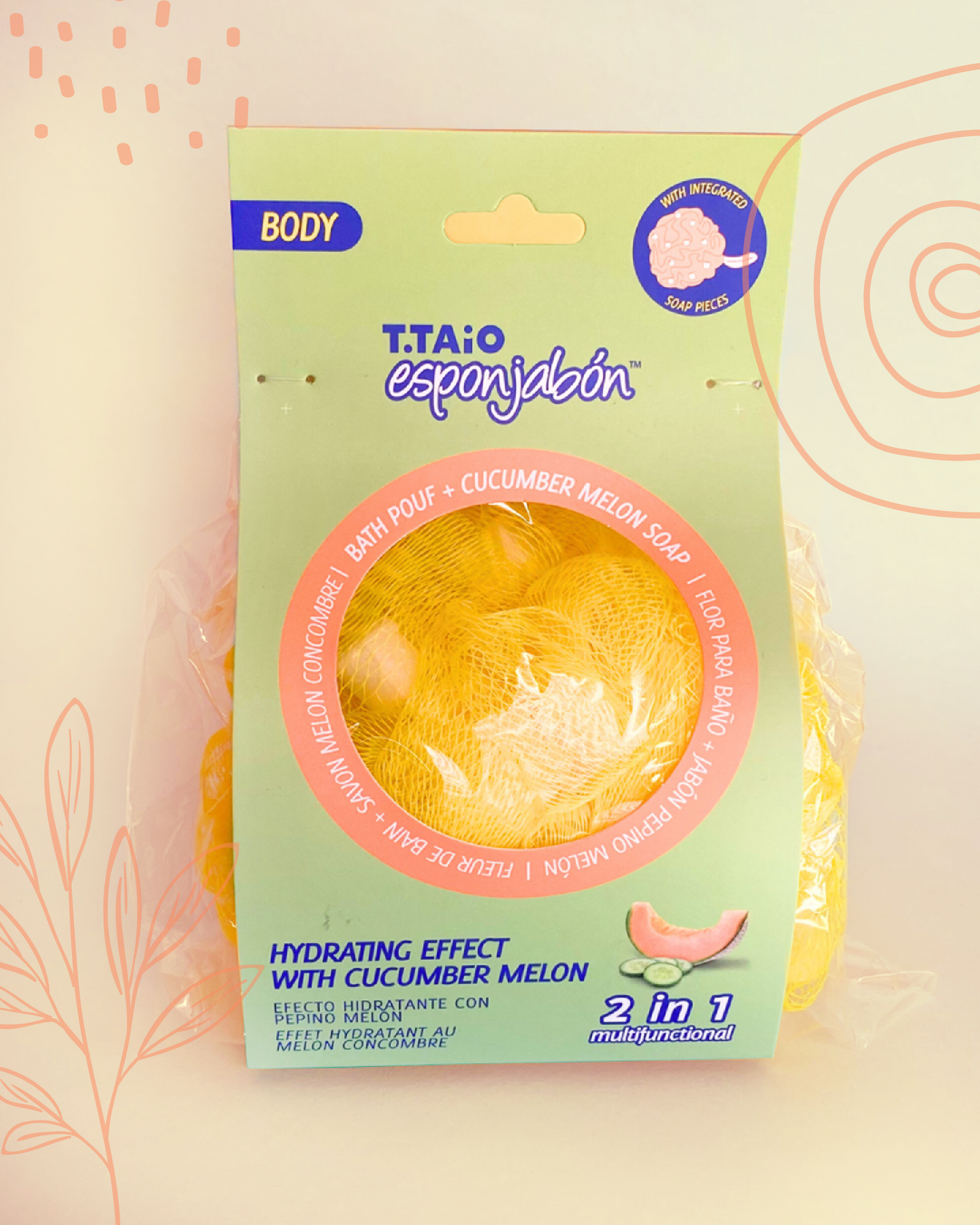 ESPONJABON HIDRATANTE - PEPINO MELON