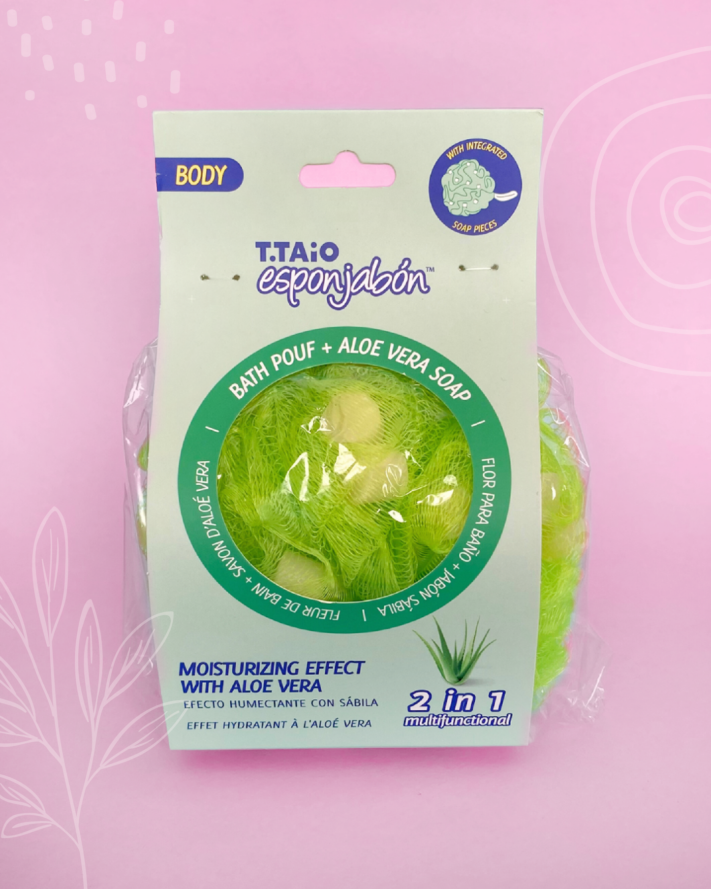 ESPONJABON HUMECTANTE - ALOE VERA